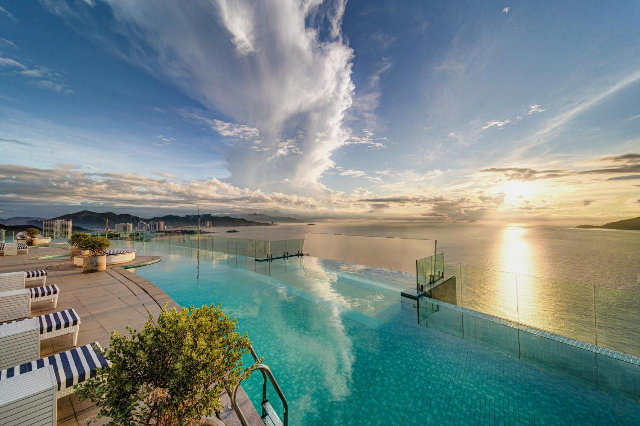 Az Five Stars Ocean View Apartment Nha Trang Exteriör bild