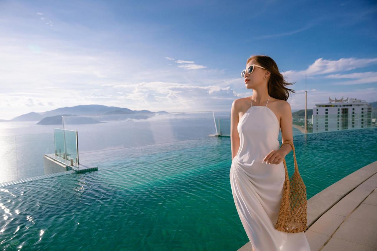 Az Five Stars Ocean View Apartment Nha Trang Exteriör bild
