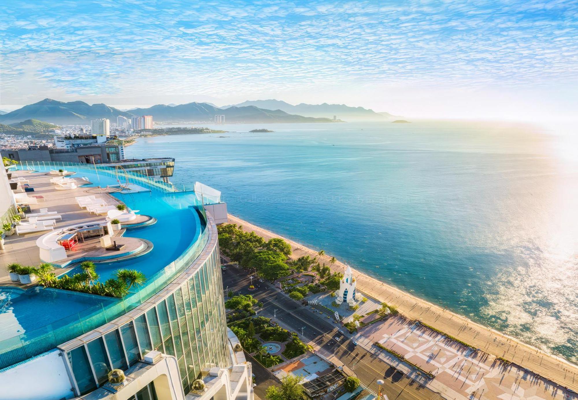 Az Five Stars Ocean View Apartment Nha Trang Exteriör bild